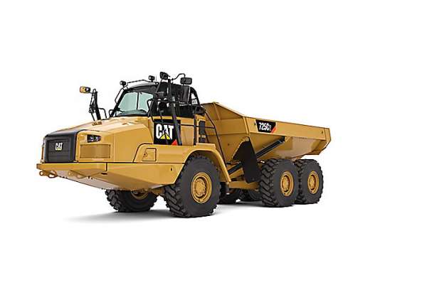 CAT 725C2 Dump Truck Rental