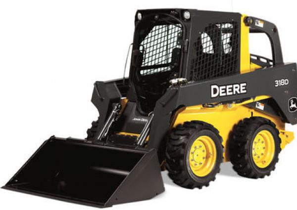 John Deere 318D Skid Steer Rental Richmond