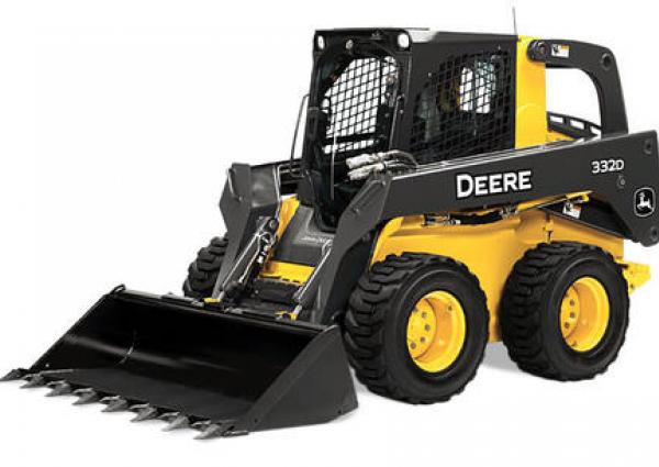 John Deere 332D Skid Steer Rental Port Moody