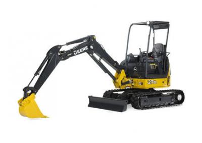 John Deere 27D Mini Excavator Rental Surrey