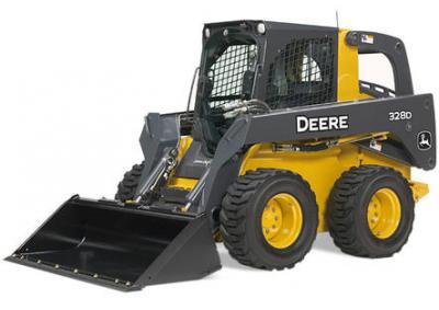 John Deere 328D Skid Steer Rental Port Coquitlam